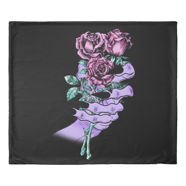Gothic Bouquet Duvet Cover (Front)