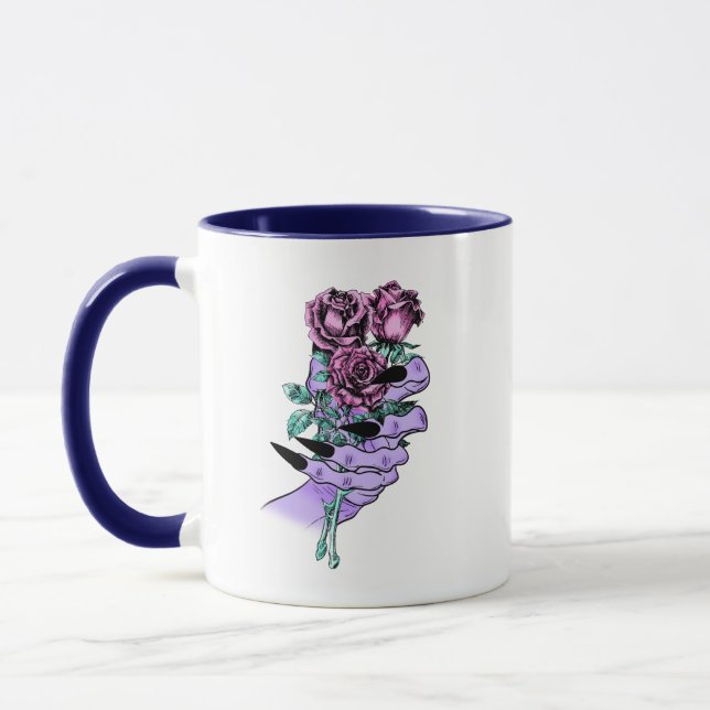 Gothic Bouquet Mug (Left)
