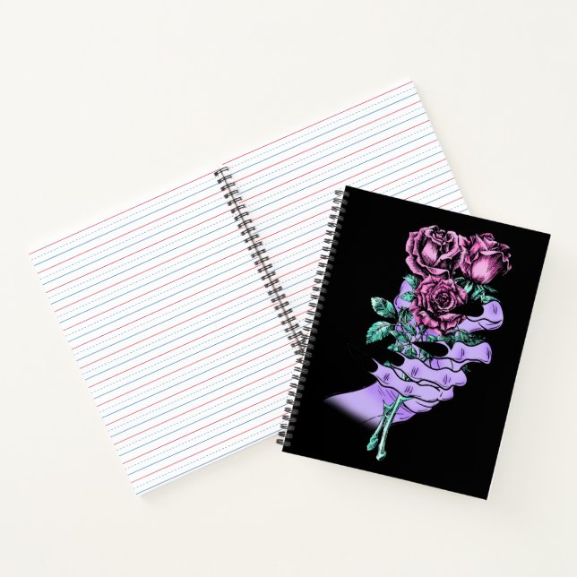 Gothic Bouquet Notebook (Inside)