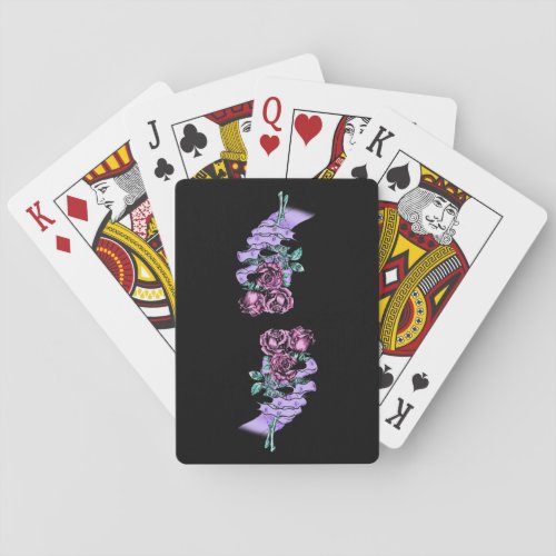 Gothic Bouquet Playing Cards