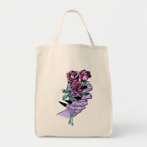 Gothic Bouquet Tote Bag