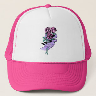 Gothic Bouquet Trucker Hat