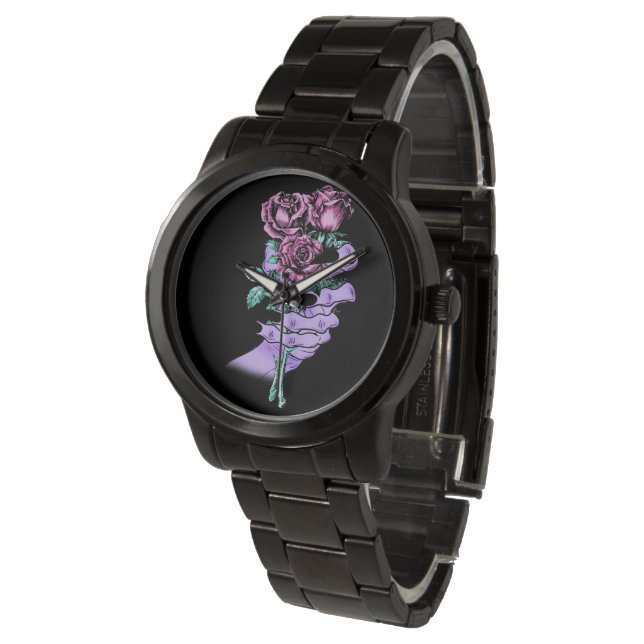 Gothic Bouquet Watch (Angled)