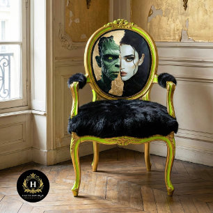Gothic Bride Frankenstein Monster Halloween Tissue Paper