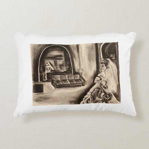 Gothic Bride Gifts bridal shower pillow