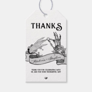 Gothic Bride or Die Til Death Bachelorette Weekend Gift Tags