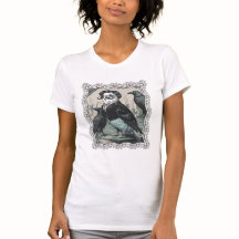 Gothic Budgie Edgar Allan Poe Inspired Parakeet