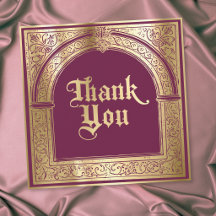 Gothic Burgundy Gold Medieval Until Death