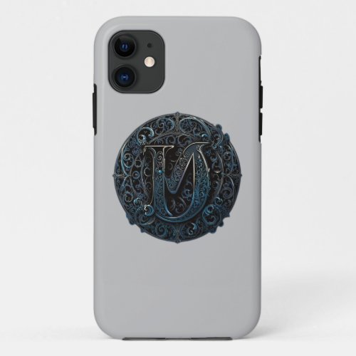 gothic calligraphy iPhone 11 case