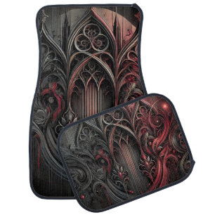 Gothic Car Mats Set