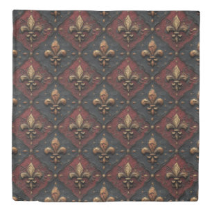 Gothic Carved Woodwork Pattern (2) Duvet Cover