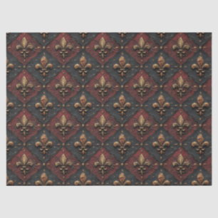 Gothic Carved Woodwork Pattern (2) Tissue Paper