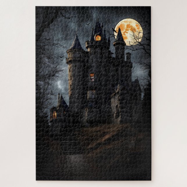 Gothic Castle Jigsaw Puzzle (Vertical)