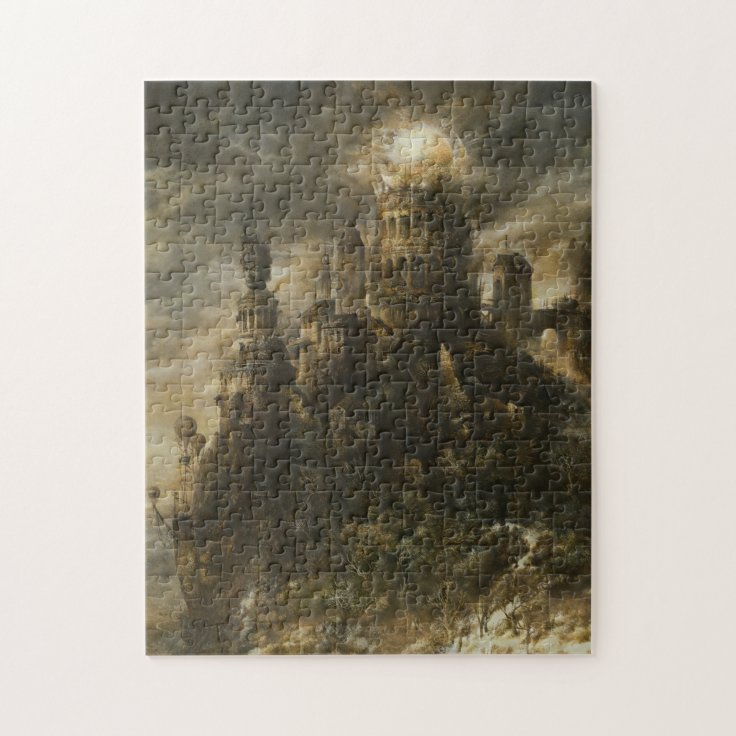 Gothic Castle Puzzle | Zazzle