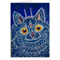Gothic Cat by Louis Wain