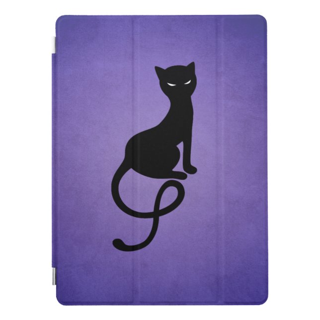 Gothic Cat Lover Black Kitty iPad Pro Cover (Front)
