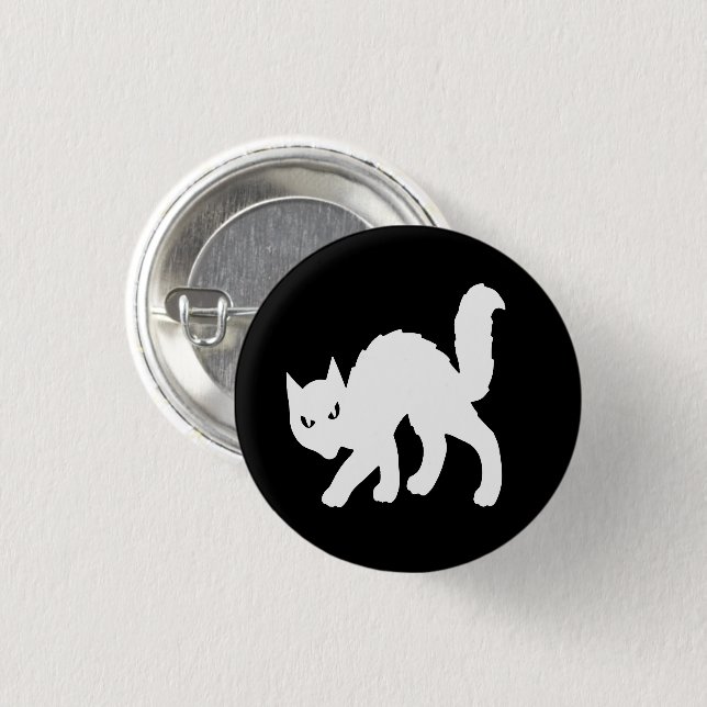 GOTHIC CAT PIN (Front & Back)