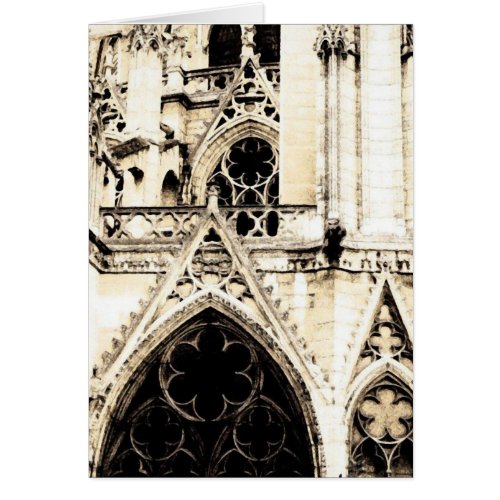 Gothic Cathedral  Card