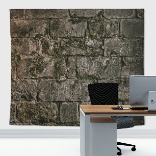 Gothic Cathedral Dark Roleplay Academia Stone Wall Tapestry