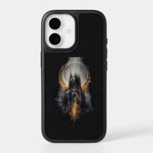Gothic Cathedral Gold Crescent Phone Case
