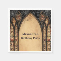 Gothic Cathedral Midnight Birthday