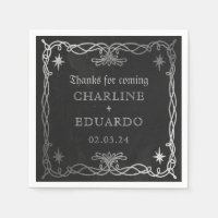 Gothic Celestial Fantasy Ivy Wedding