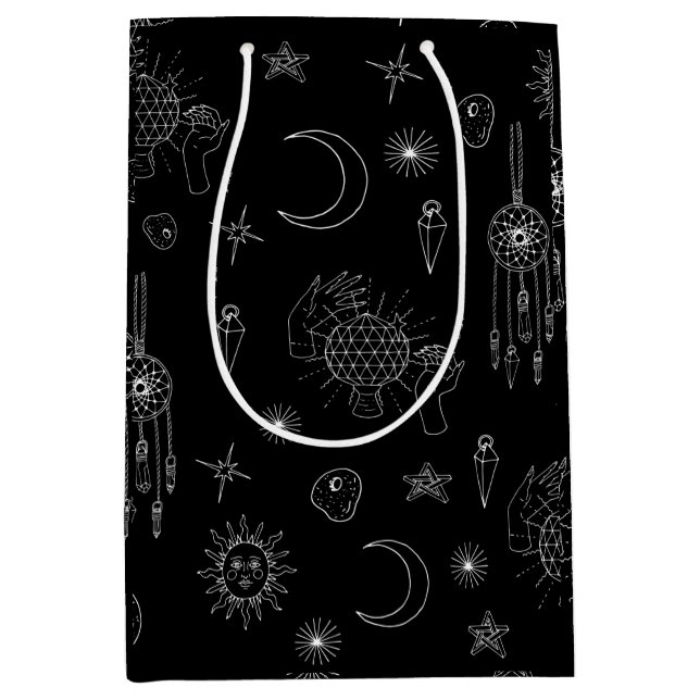 Gothic Celestial Medium Gift Bag (Front)