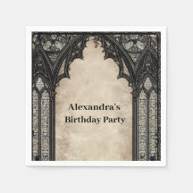 Gothic Chandelier Midnight Birthday