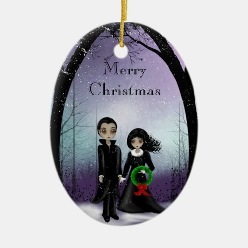 Gothic Christmas Ornament