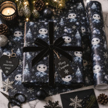 Gothic Christmas Spooky Snowman