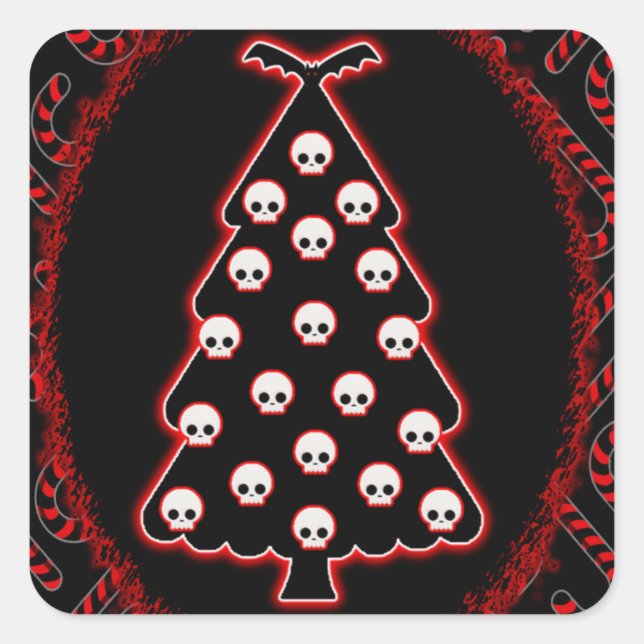 Gothic Christmas Stickers (Front)