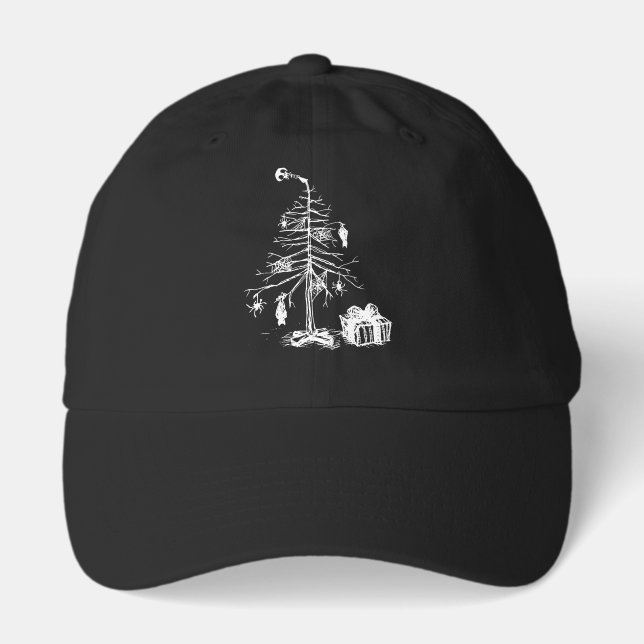 Gothic Christmas Tree Hat (Front)