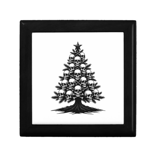 Gothic Christmas Tree II Gift Box (Front)
