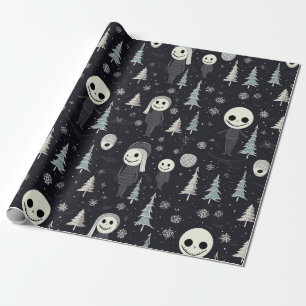 Gothic Christmas Wrapping Paper