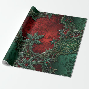 Gothic Christmas Wrapping Paper