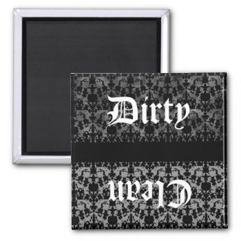 Gothic Clean Or Dirty Dishwasher Magnet by TheHopefulRomantic at Zazzle