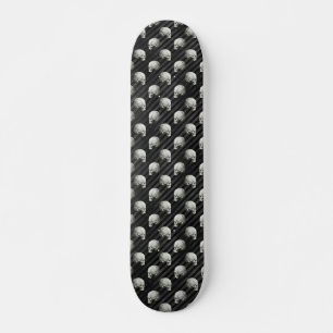 Gothic Copper Skulls 2 Skateboard