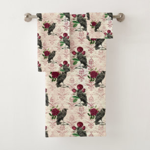 Gothic Countenance Series Design 16 Bath Towel Set