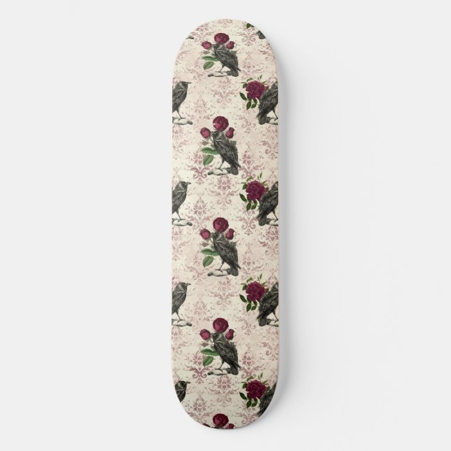 Gothic Countenance Series Design 16 Skateboard (Front)