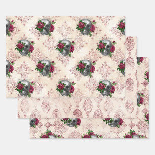 Gothic Countenance Series Design 16 Wrapping Paper Sheets