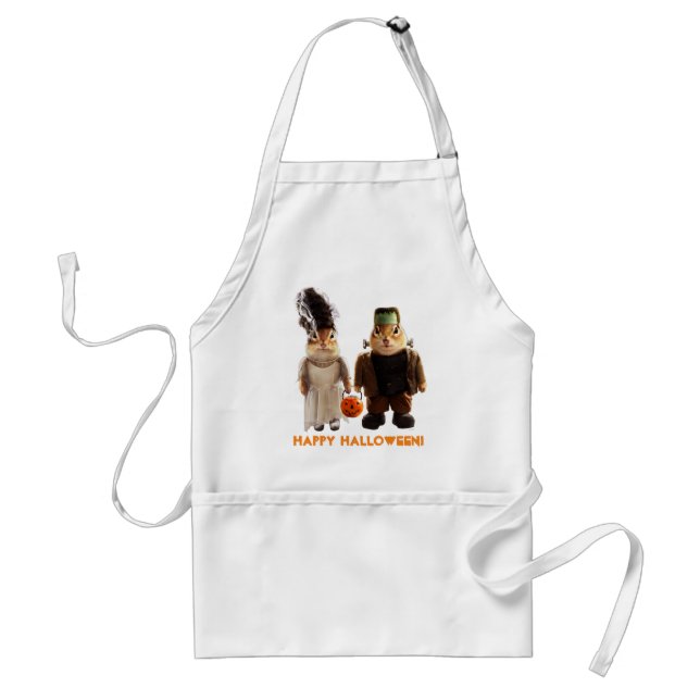 Gothic Couple Adult Apron (Front)