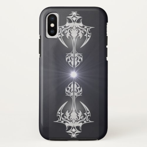 Gothic Cross iPhone X Case