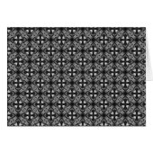 gothic cross greeting card (Front Horizontal)