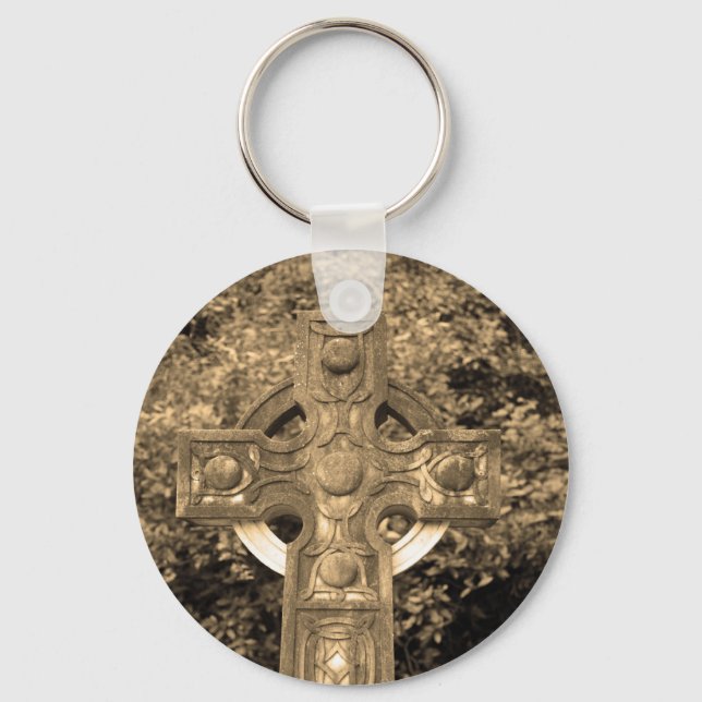 Gothic Cross Keychain (Front)