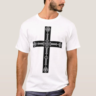 gothic cross shirt