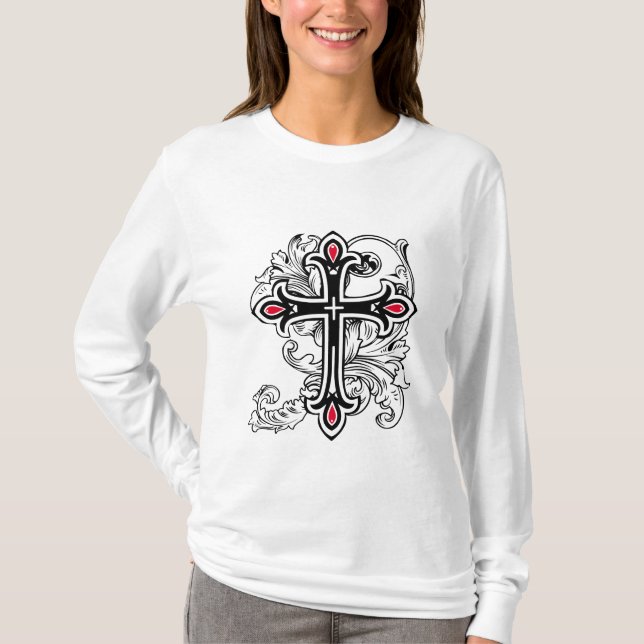 Gothic cross T-Shirt (Front)