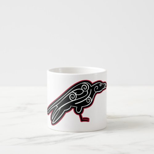 Gothic Crow Espresso Cup