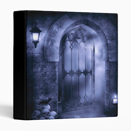 Gothic Crow Gate Binder