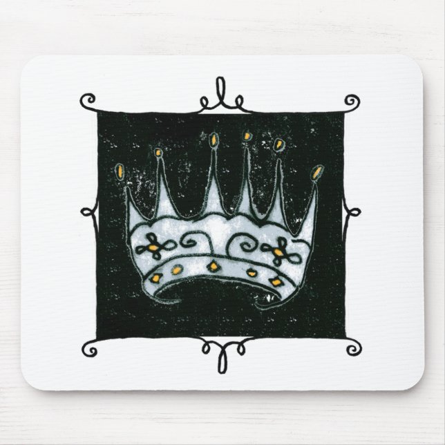 gothic crown mouse pad (Front)