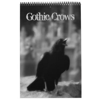 Gothic Crows  Calendar